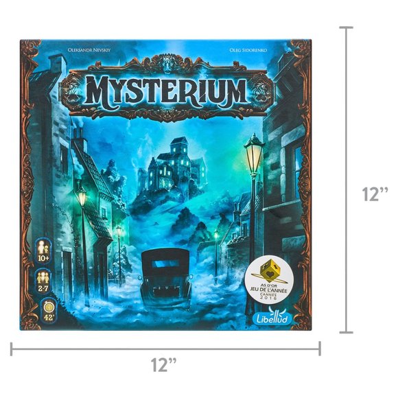 Mysterium Cooperative Board Game for Ages 10 and up, from Asmodee - Picture 8 of 8